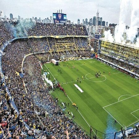 bombonera en situacion de partido